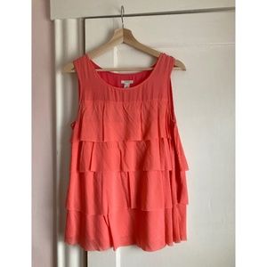 JCREW 100% Silk sleeveless blouse  Size 4